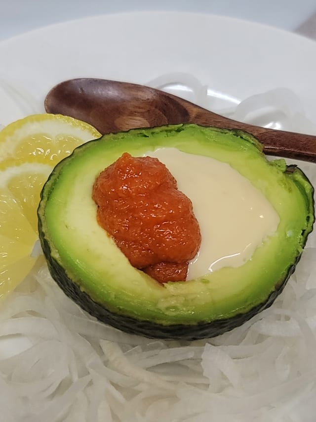 Mentaiko Avocado.
