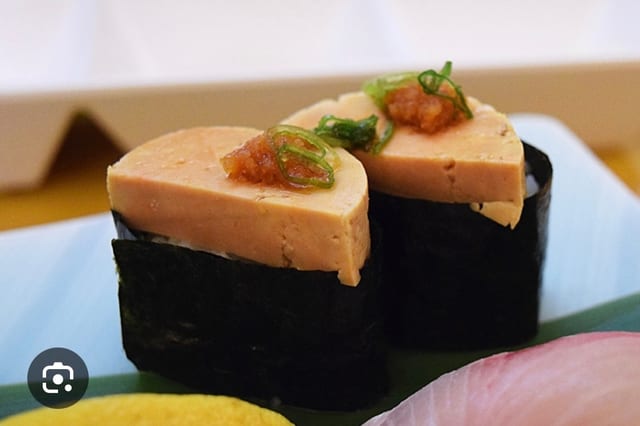 MonkFish Liver Sushi (Ankimo).